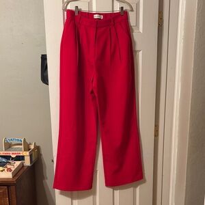 Abercrombie Sloane Red Pants